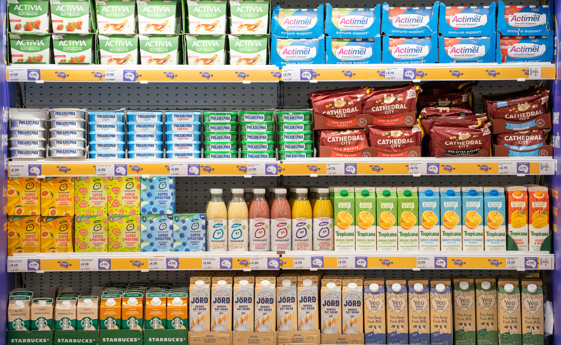 End of aisle